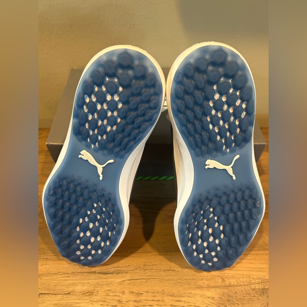Puma Ignite Fasten8 Disc Men’s Golf Shoes-High Rise/Silver/Quick Shade-Size 12🔥 - Picture 6 of 6